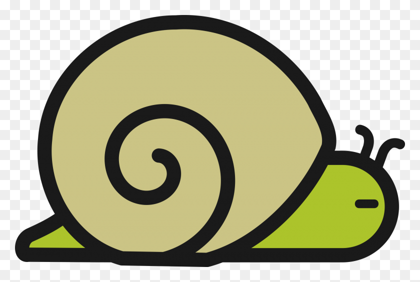 2400x1553 Snail Clip Art Garden - Snail Clipart
