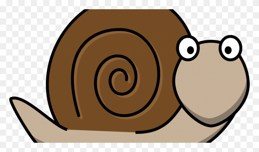 900x500 Snail Clipart Snail Mail - Snail Clipart Black And White