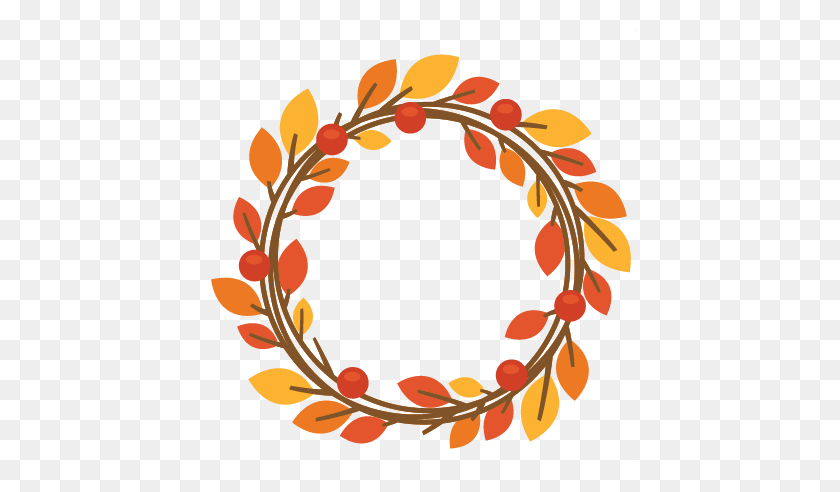 432x432 Snap Digital Clip Art Berry Wreath Png Clipart Autumn Wreath - Grapevine Wreath Clipart