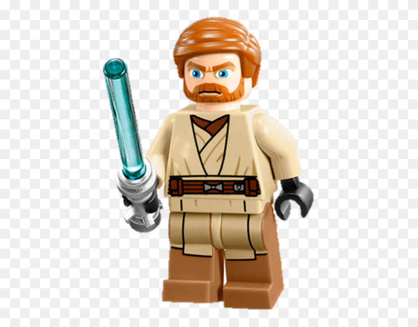 446x598 Snap Image Lego Obi Wan Kenobi Jedi Brickipedia Fandom - Obi Wan PNG