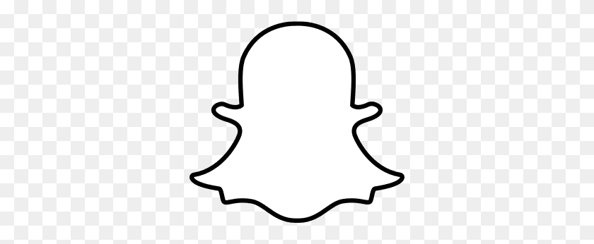 304x286 Snap Kit - Snapchat Ghost PNG