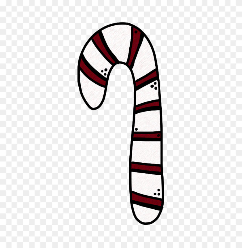420x800 Snap Simple Christmas Candy Cane Icon, Png Clipart Image Iconbug - Christmas Candy Cane Clipart