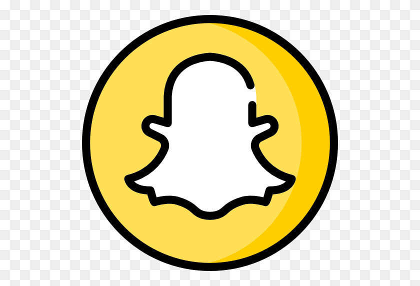 512x512 Snapchat - Icono De Snapchat Png