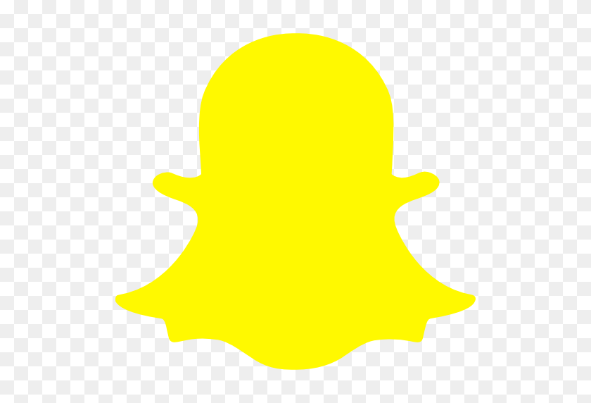 512x512 Snapchat - Snapchat Logo Clipart