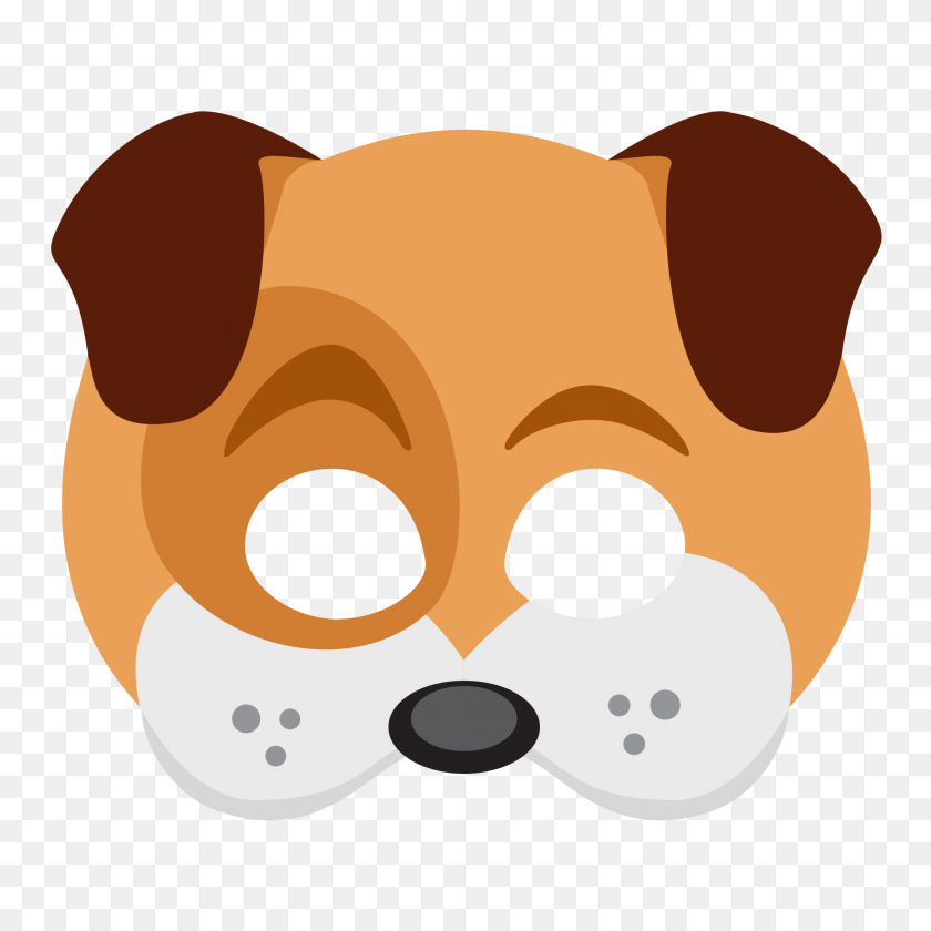 2048x2048 Png Наклейка С Изображением Лица Собаки - Snapchat Фильтр Для Собак Png