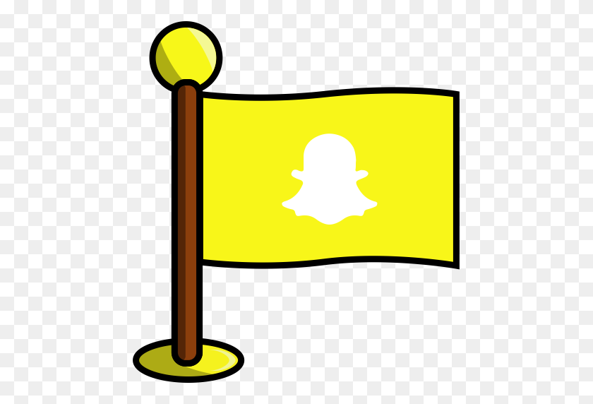 463x512 Значок Snapchat - Snapchat Png
