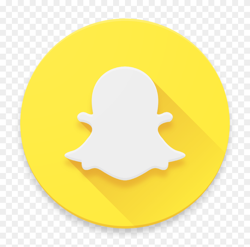 768x768 Snapchat Logo Png - Snapchat Stickers PNG