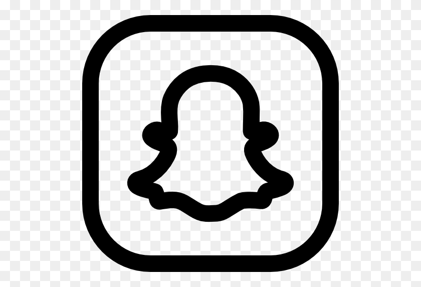 512x512 Snapchat Logo Png Images Free Download - Snap Chat PNG