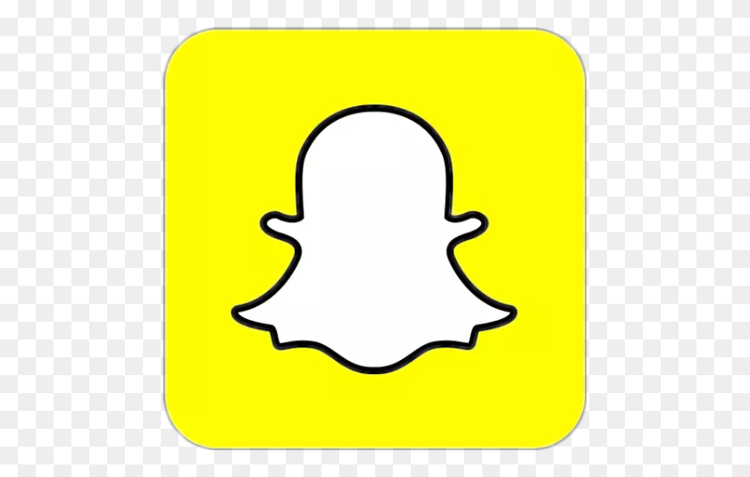 475x474 Snapchat Png Amarillo White - White Snapchat PNG