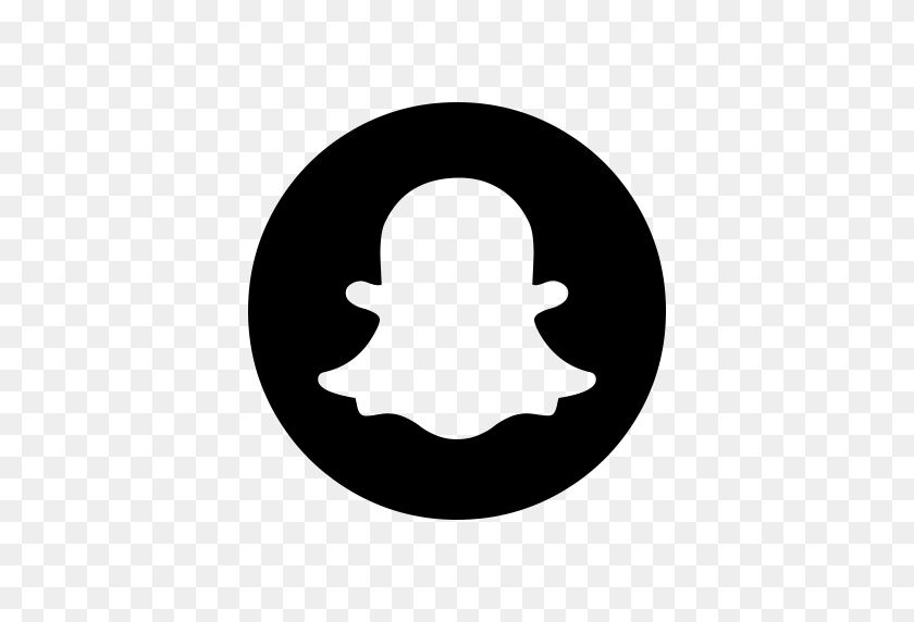 512x512 Snapchat, Snapchat Button, Snapchat Logo Icon Png And Vector - Snapchat Logo Clipart