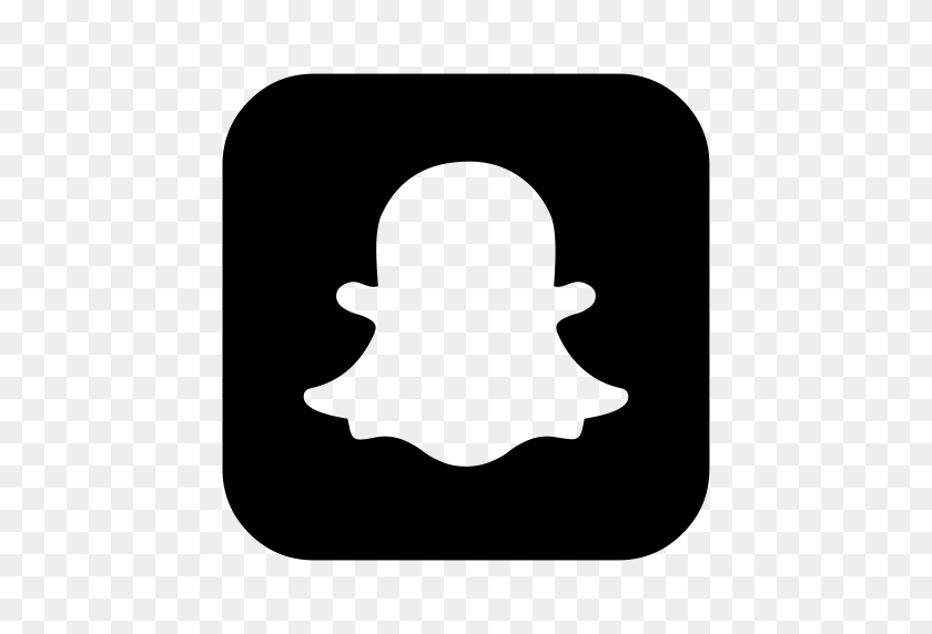 512x512 Snapchat Square, Snapchat, Snapchat Icono De Botón Con Png - Snap Chat Png