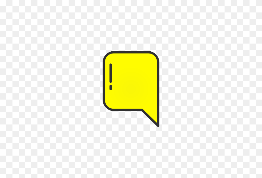 512x512 Пользовательский Интерфейс Snapchat - Значок Snapchat Png