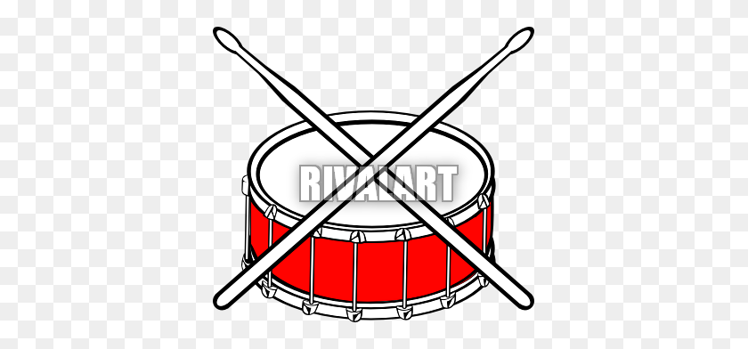 361x332 Snare Drum Clip Art - Marching Snare Drum Clipart