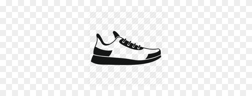 260x260 Sneakers Clipart - Converse Clipart