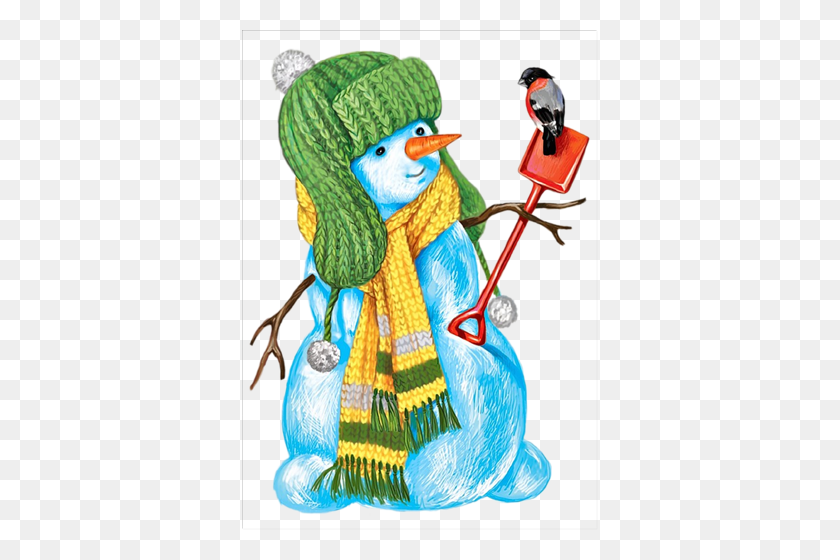 356x500 Snegoviki Art Winter Time - Frosty The Snowman Clipart