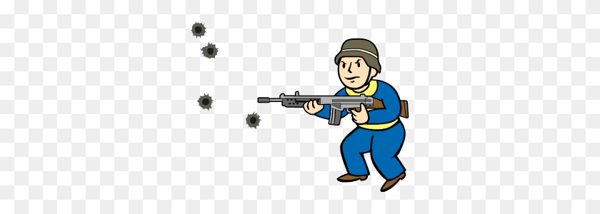 307x240 Sniper Clipart Commando - Terrorist Clipart