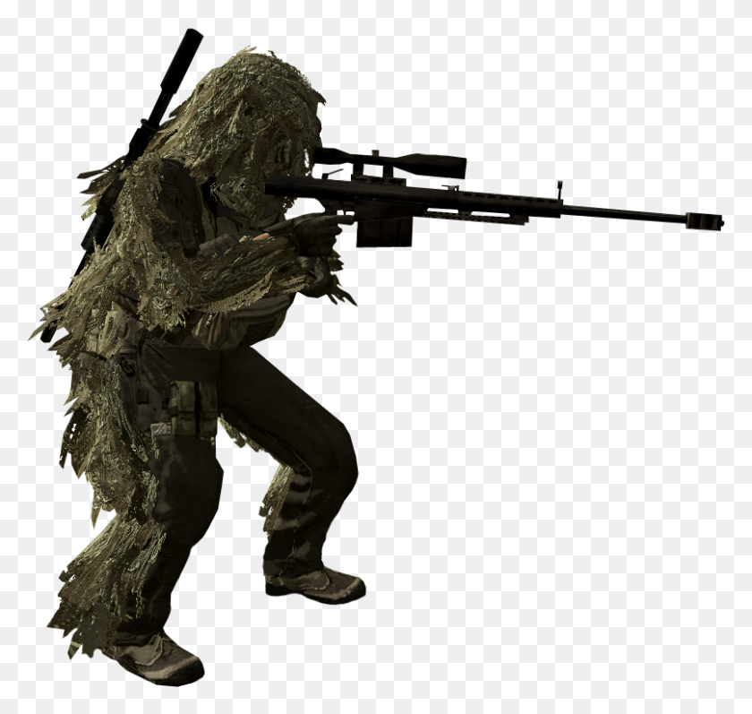 806x762 Sniper Png Images Free Download - Call Of Duty PNG