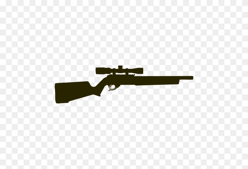 512x512 Sniper Rifle Silhouette - Sniper PNG