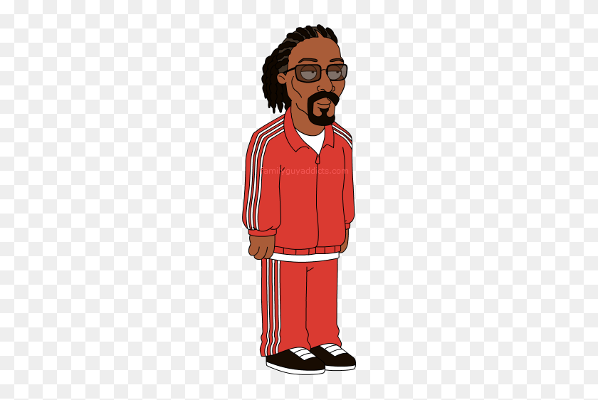 168x502 Snoop Dogg Family Guy Addicts - Snoop Dog PNG