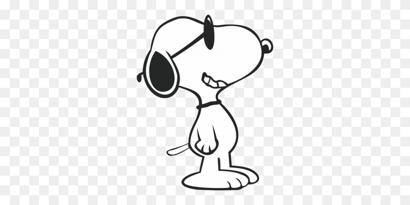280x360 Snoopi Snup - Snoopy Dancing Клипарт