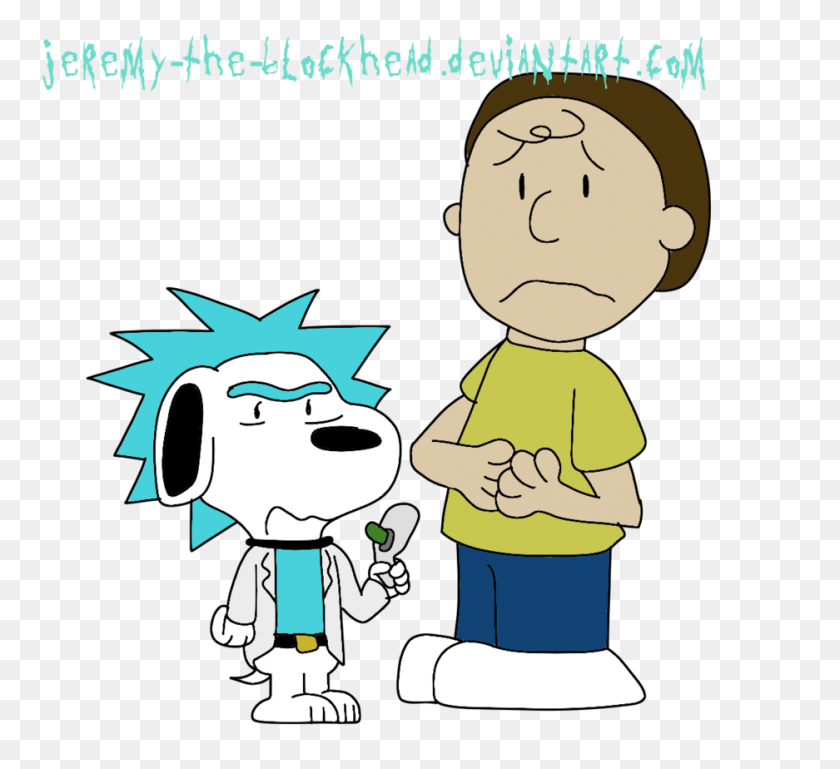 937x852 Snoopy And Charlie Brown As Rick And Morty - Charlie Brown Clip Art