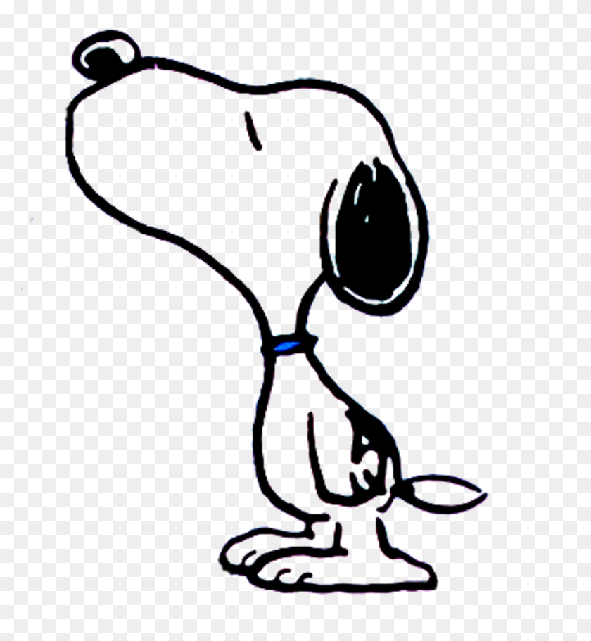 1400x1528 Snoopy Clipart Kiss - Snoopy Clip Art