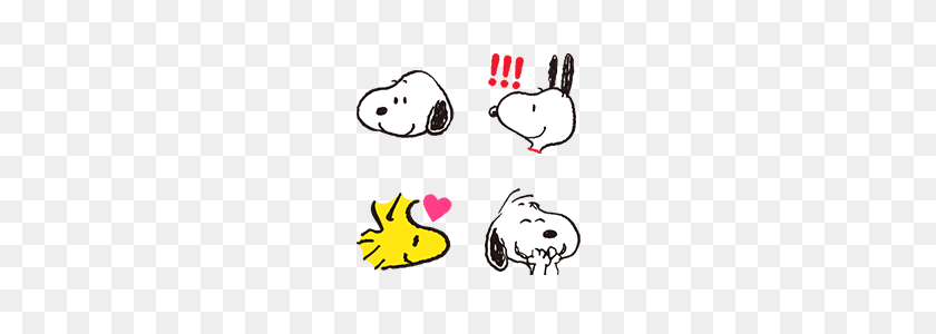 240x240 Snoopy Emoji Line Emoji Line Store - Snoopy PNG