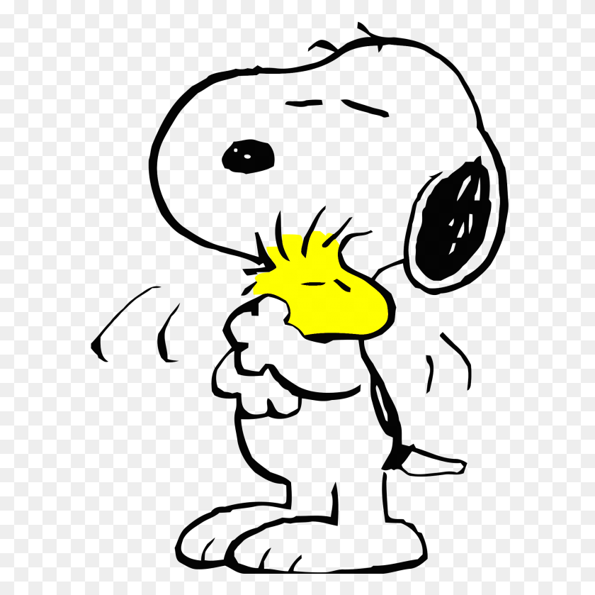 2000x2000 Snoopy Holding Woodstock Transparent Png - Snoopy PNG