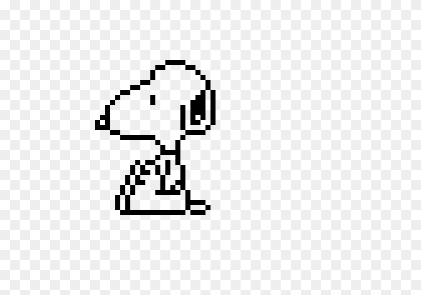 560x530 Snoopy Pixel Art Maker - Snoopy PNG