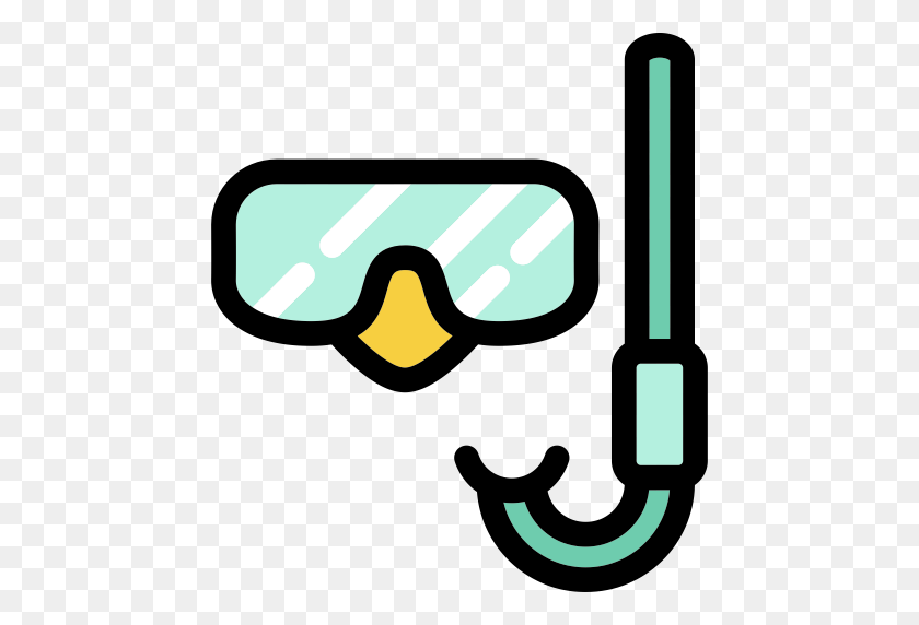 512x512 Snorkel, Speed, Swimmer Icon With Png And Vector Format For Free - Snorkel Png