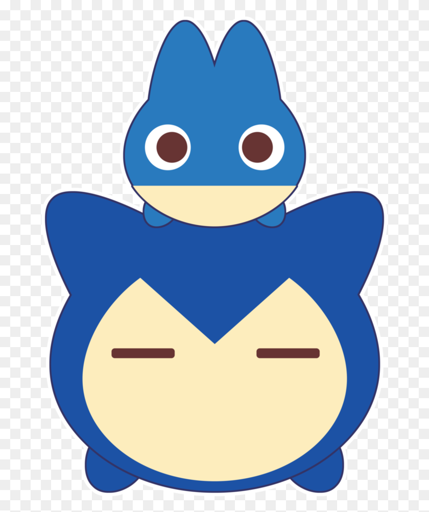 680x943 Snorlax And Muchlax Tsum Tsum - Snorlax PNG