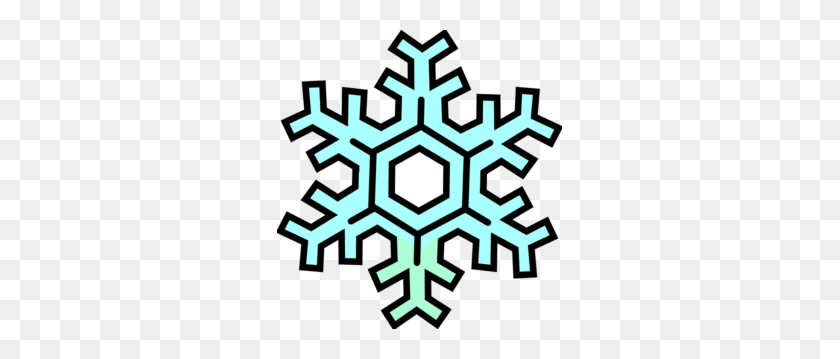 285x299 Snow Clip Art Winter - Snowflake Borders Clipart