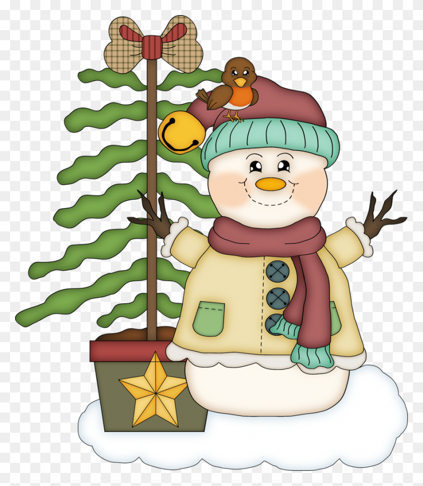 881x1024 Snow Family Christmas Snowman, Clip Art And Natal - Snowman Family Clipart