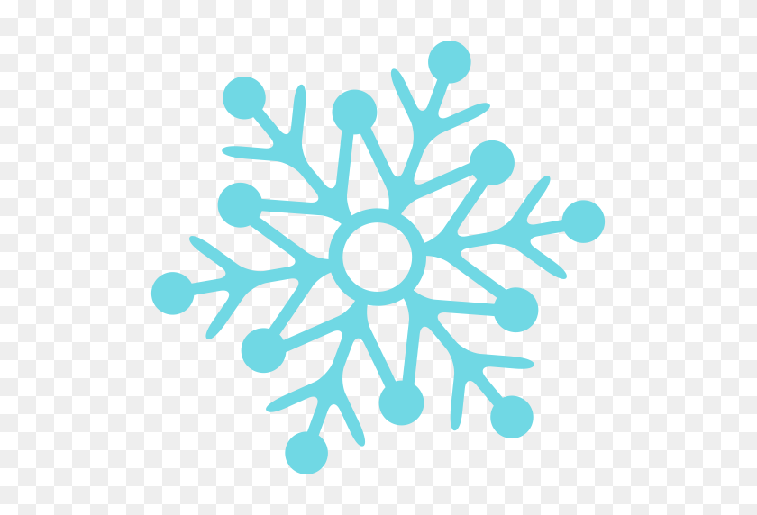 512x512 Снежный Значок Myiconfinder - Замороженные Снежинки Клипарт