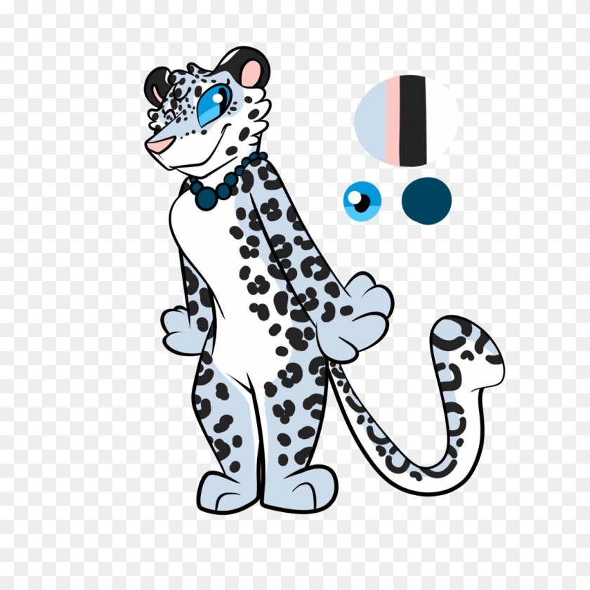 1024x1024 Snow Leopard - Snow Leopard Clipart