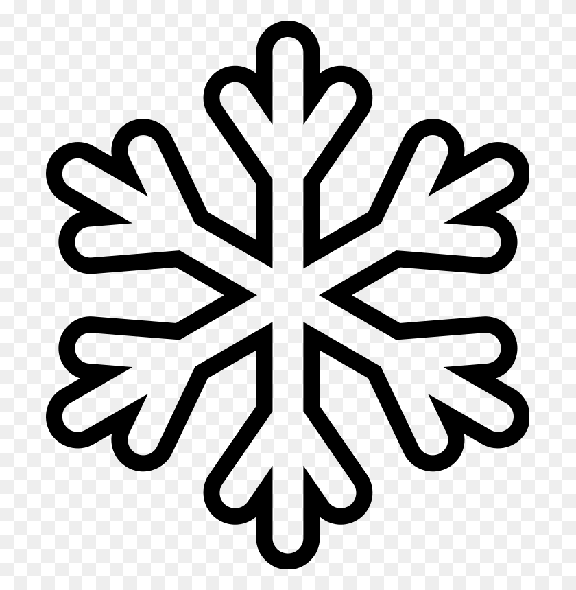705x800 Snow Snowflake Clipart, Explore Pictures - Snow Falling Clipart