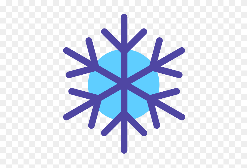 512x512 Snow, Snowflake, Snowflakes For Winter Icon With Png And Vector - Snowflake Vector PNG