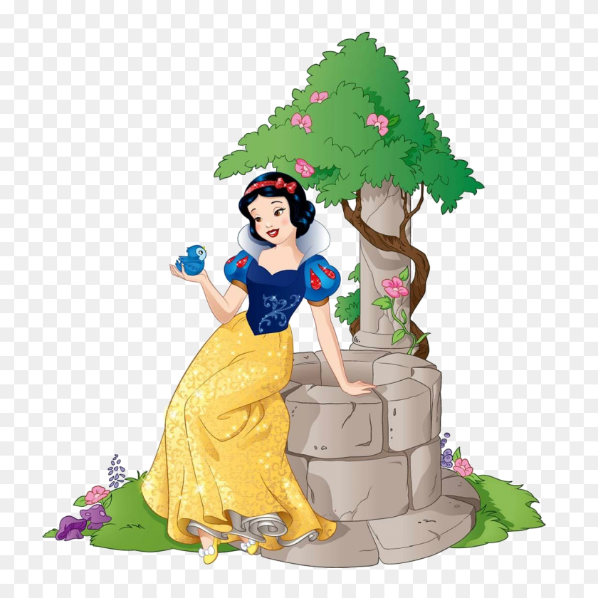 1152x1152 Snow White And The Seven Dwarfs Clipart Bird - Snow White Clipart