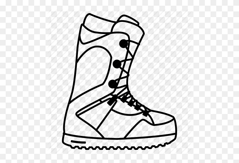 Snowboarding Clipart Snowboard Boot - Ski Boots Clipart - FlyClipart