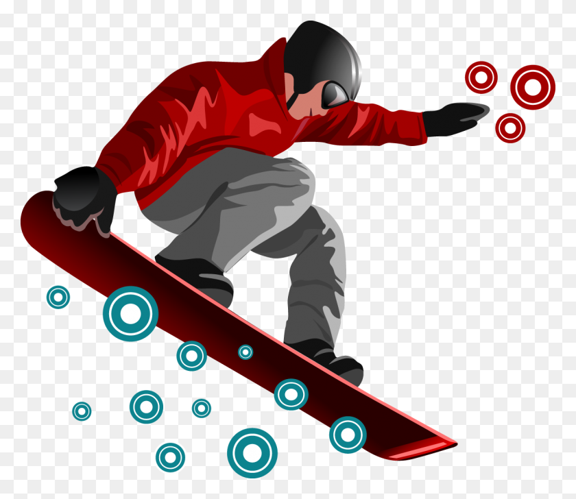 1166x1000 Snowboard Png