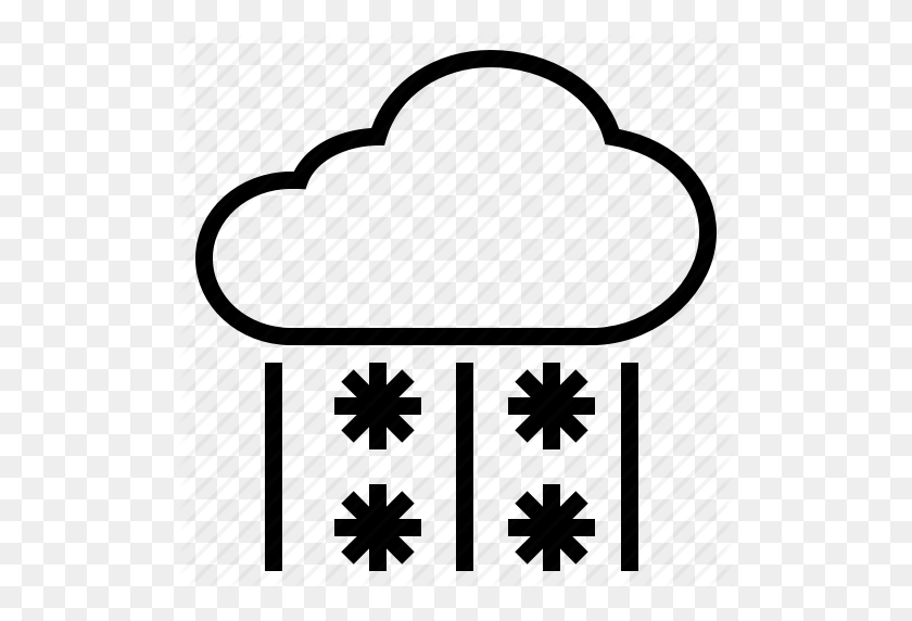 512x512 Snowfall Clipart Hail Cloud - Hail Clipart