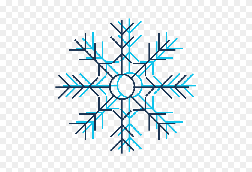 512x512 Snowflake Cartoon Icon - Snowflake Background PNG