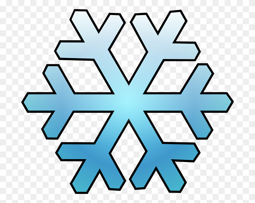 700x610 Snowflake Clip Art Clipart Images - Snowflakes Falling PNG