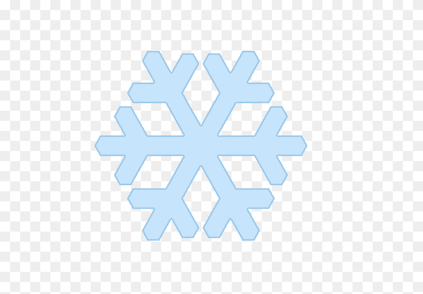 531x524 Snowflake Clip Art Easy - Simple Snowflake Clipart