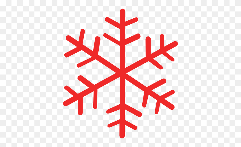 400x453 Snowflake Clipart - Snow Border Clip Art