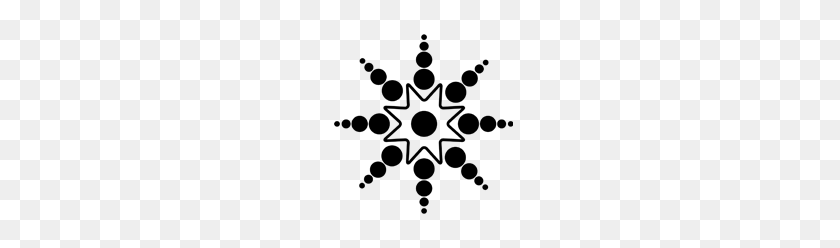 250x188 Snowflake Clipart Black And White - Snowflakes Clipart Black And White