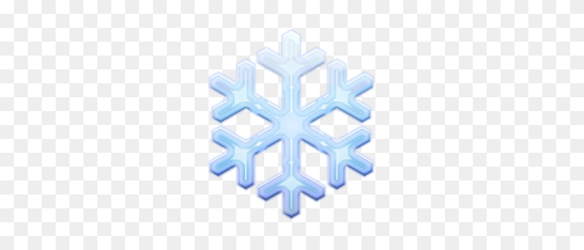 300x300 Snowflake Emojis !!! Emoji, Snowflakes - Snowflake Emoji PNG