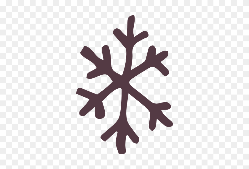 512x512 Snowflake Hand Drawn Icon - Snowflake PNG Transparent