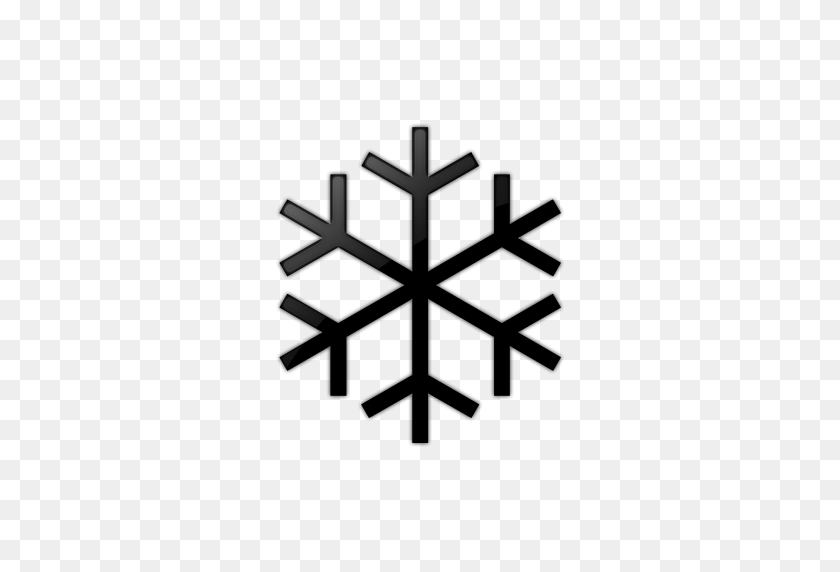 512x512 Snowflake Icon - White Snowflake Clipart