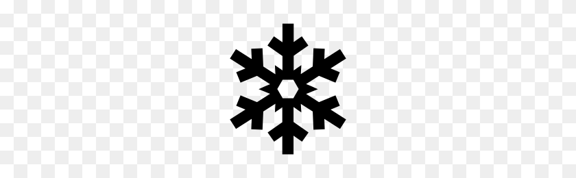 200x200 Snowflake Icons Noun Project - Snowflake PNG